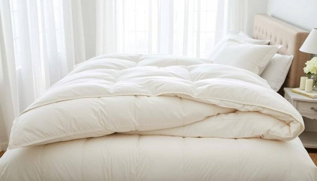 Choosing the right fill power for feather duvets