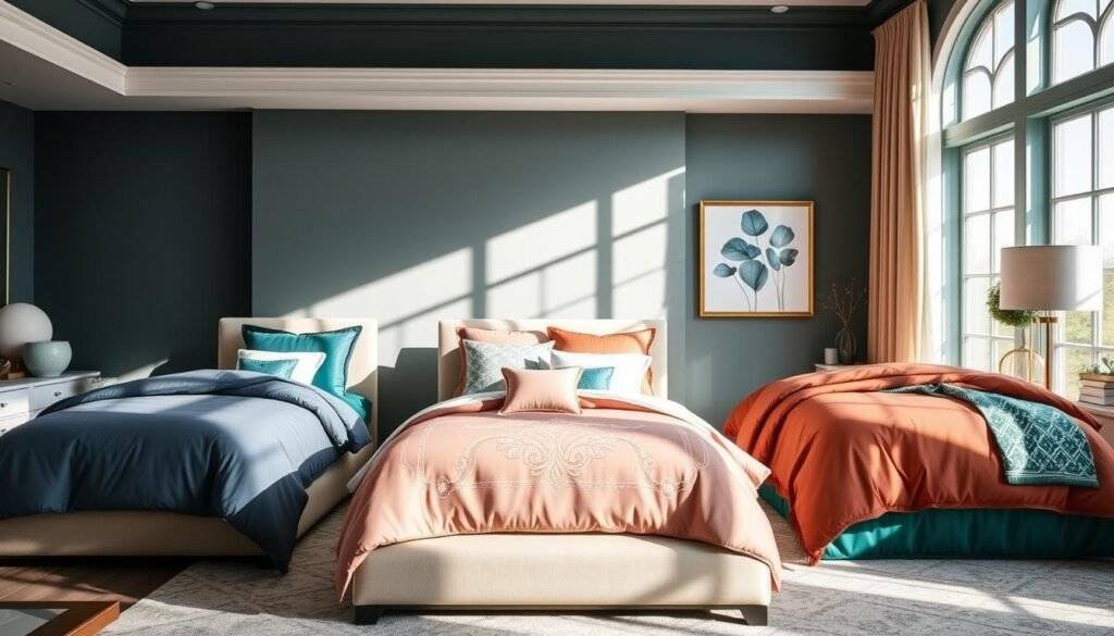 Color trends for king comforters