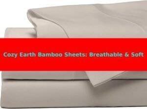 Cozy Earth Bamboo Sheets: Breathable & Soft