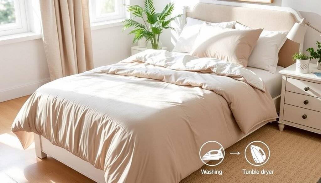 care instructions for twin duvet covers