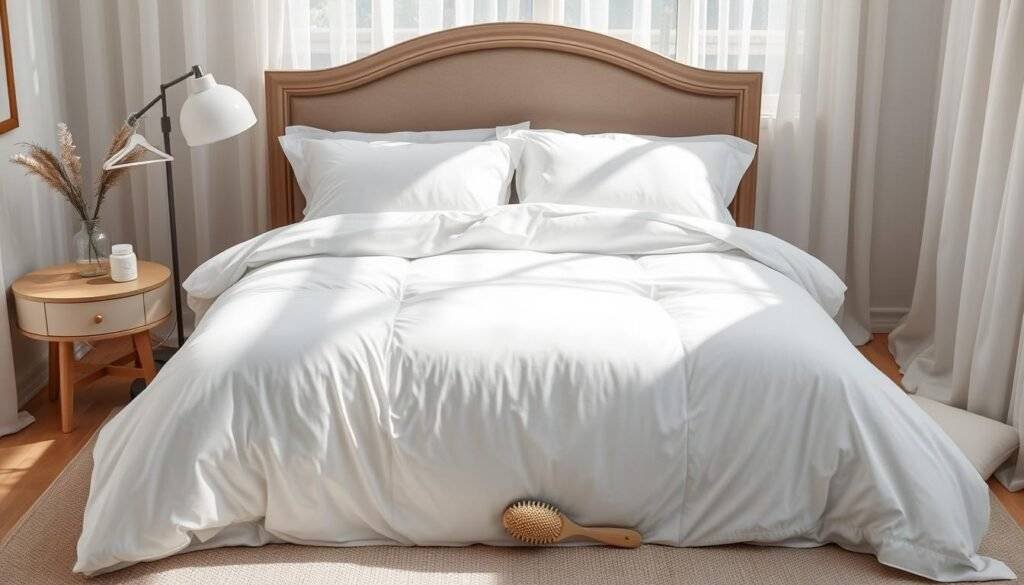 care tips for white duvet cover