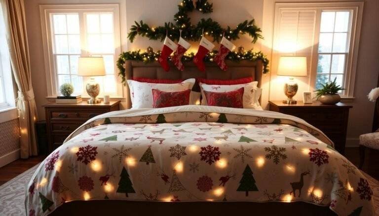 christmas bedding king