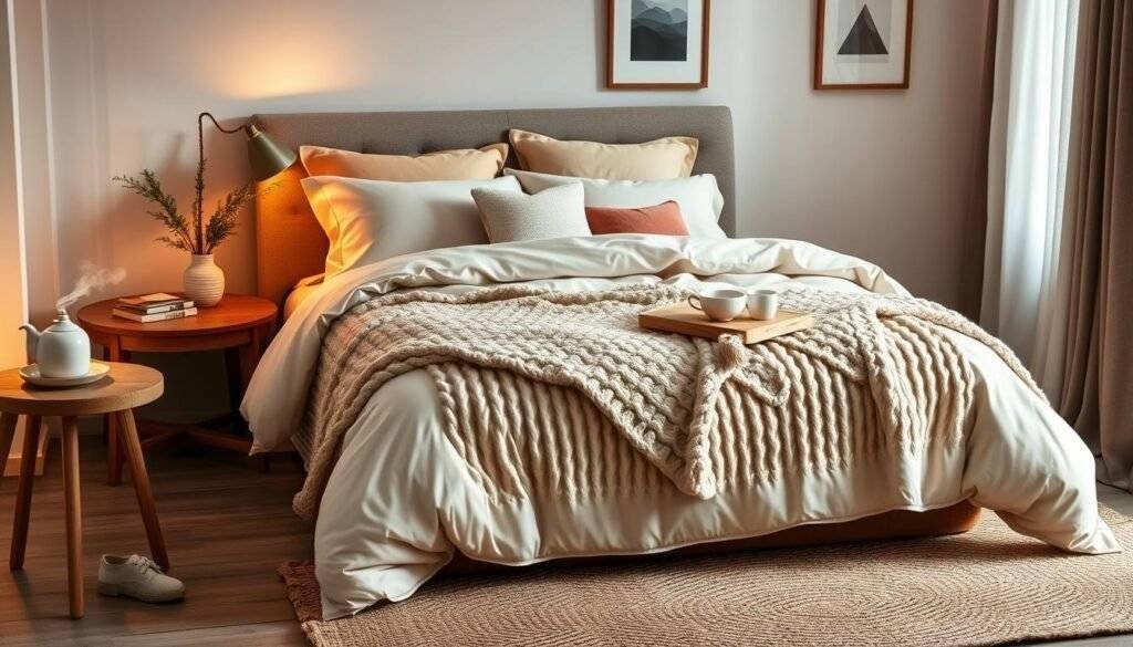 cozy bedroom environment