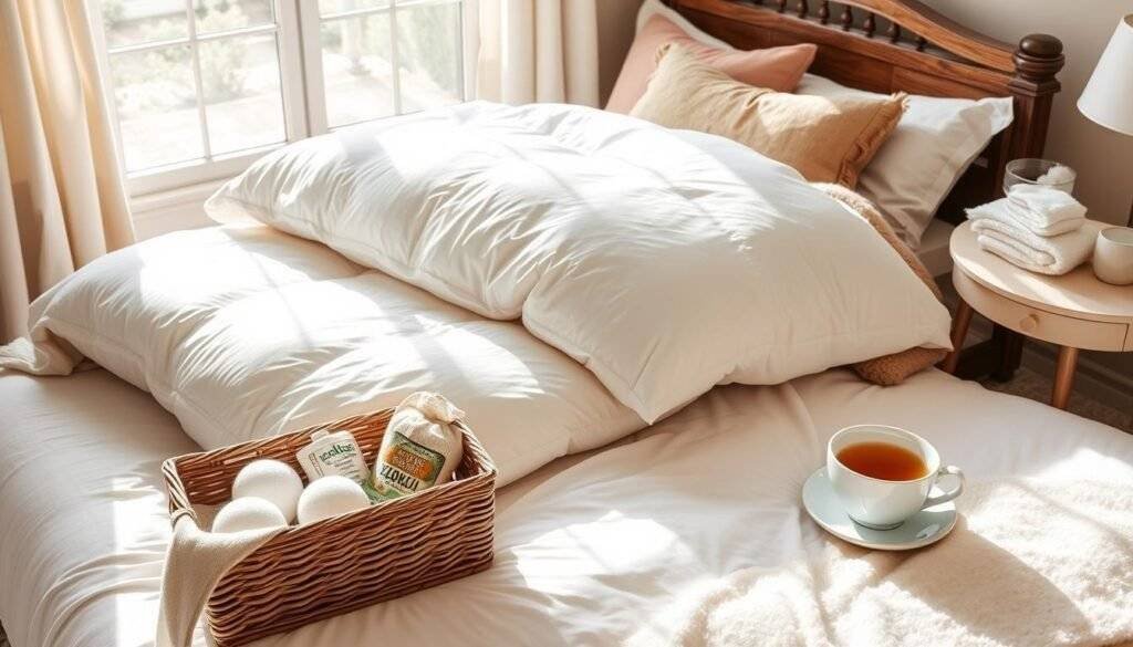 down comforter maintenance