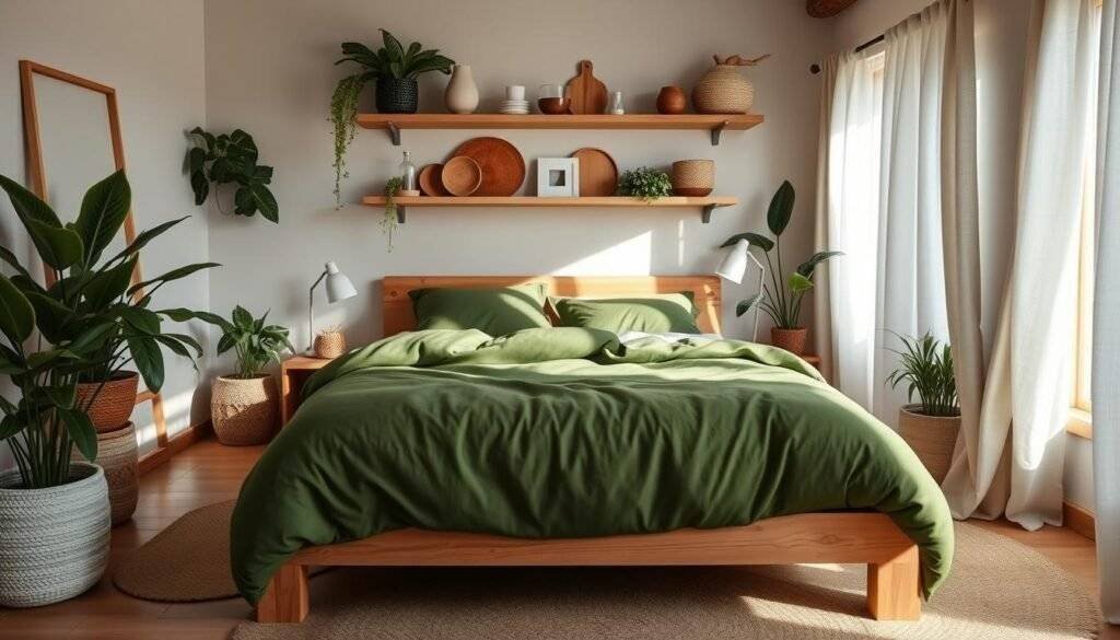 eco-friendly bedroom