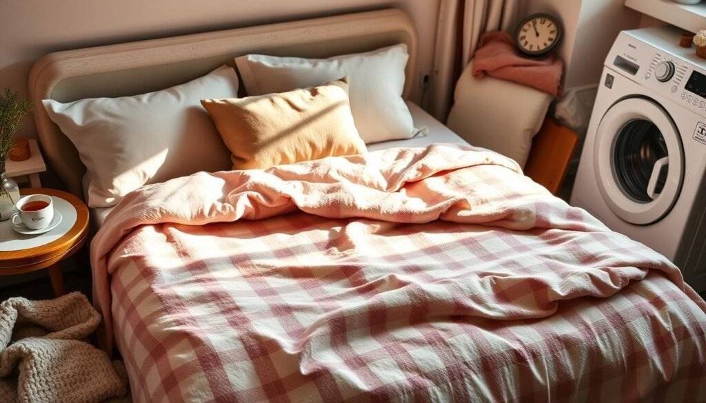 flannel duvet cover care tips