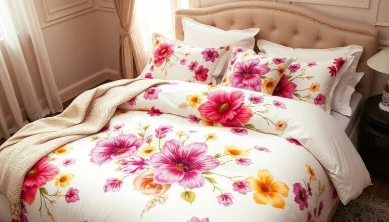 floral bedding