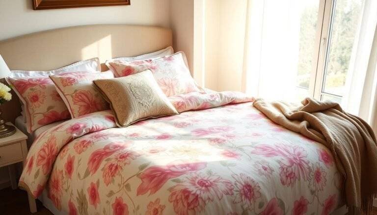 floral comforter set