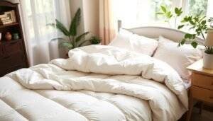 lightweight down comforter