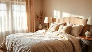 linen comforter