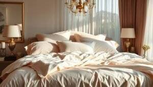luxury bed sheets