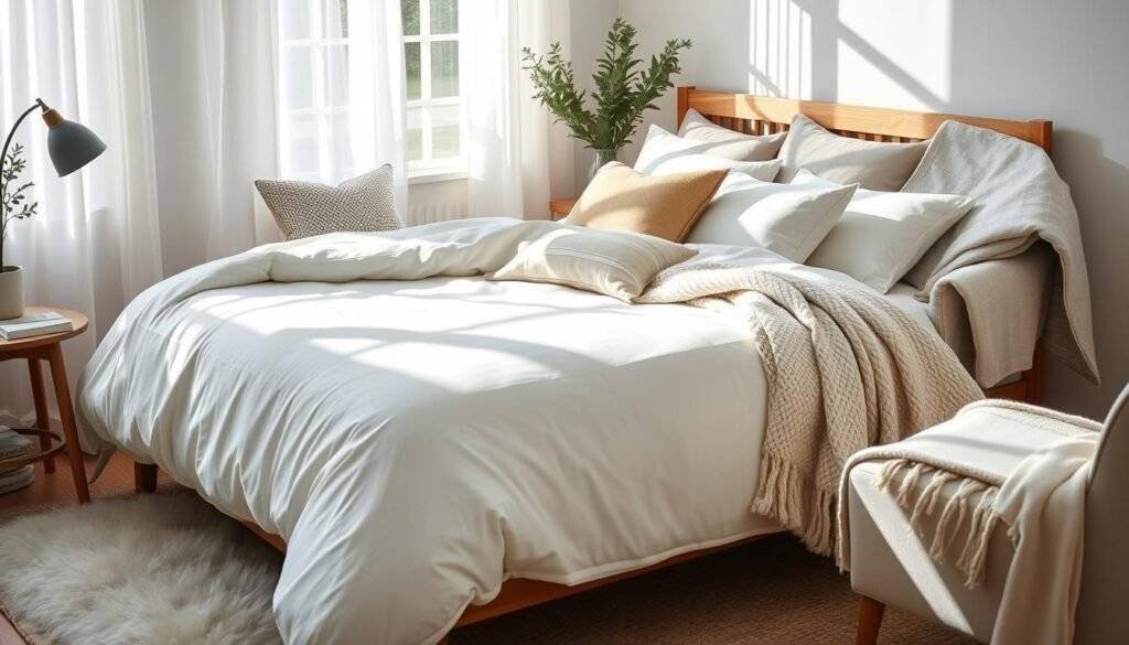 mixing and matching bedding