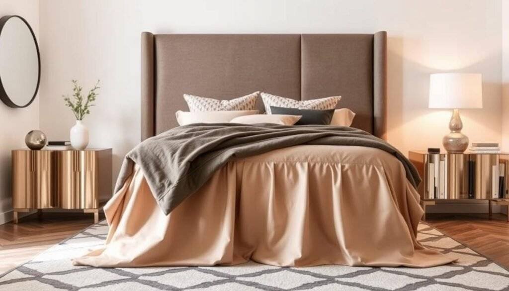 modern bed skirt styles