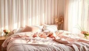 pink duvet cover