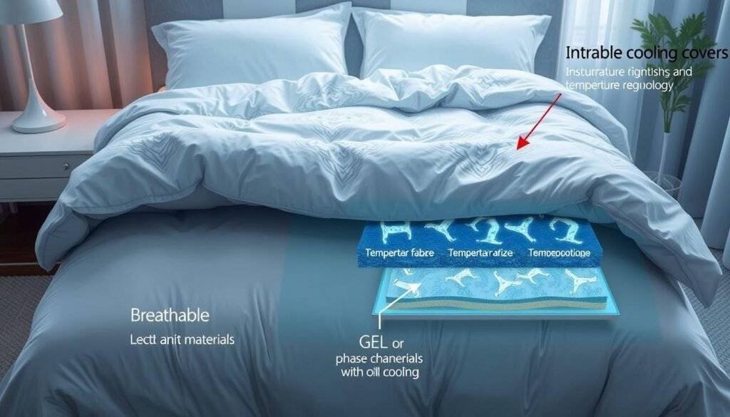 science behind cooling duvet cover
