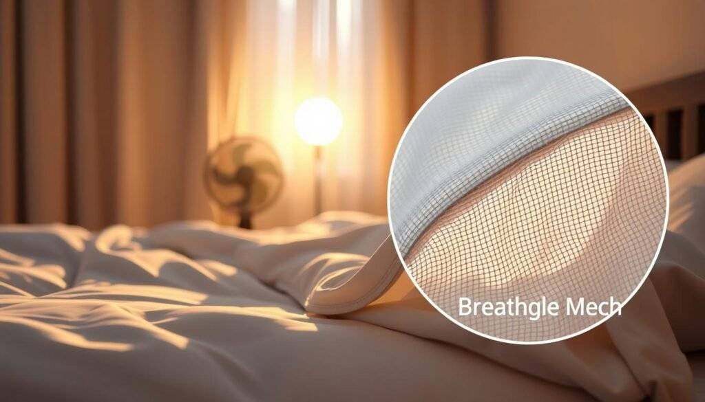 science of cooling comforters
