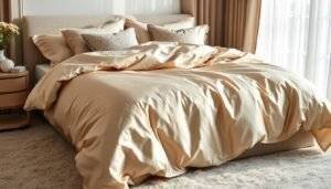 silk comforter