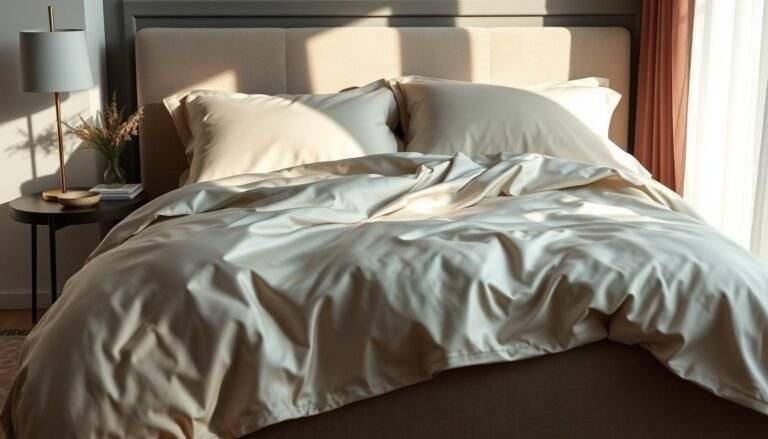 silk duvet