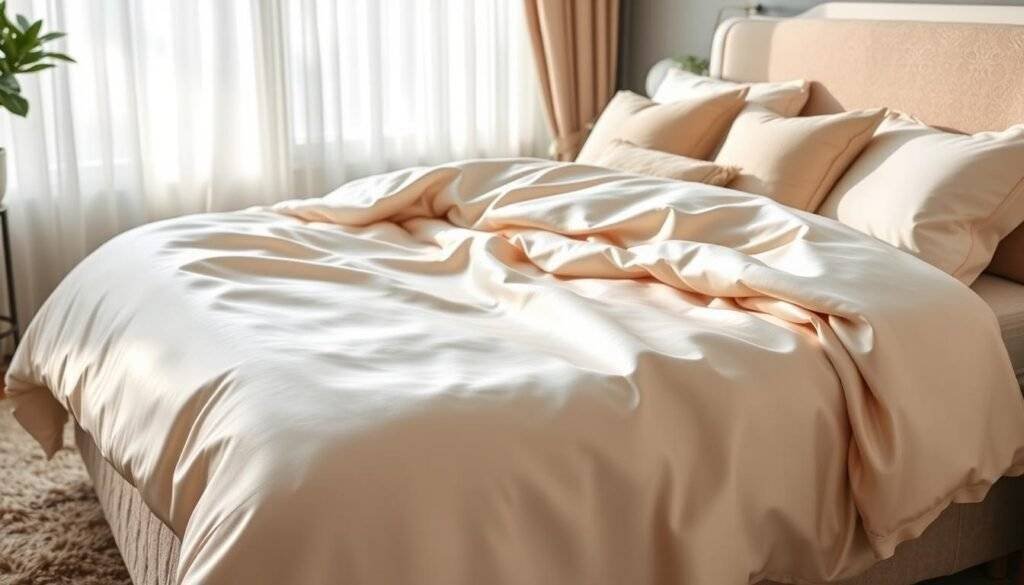silk duvet cover