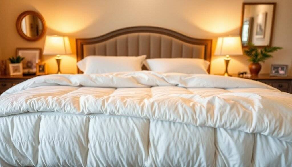 soft white comforter queen