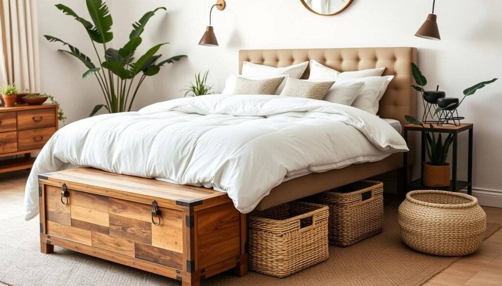storage for king comforters