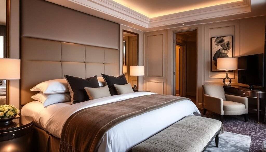 stylish hotel bedding