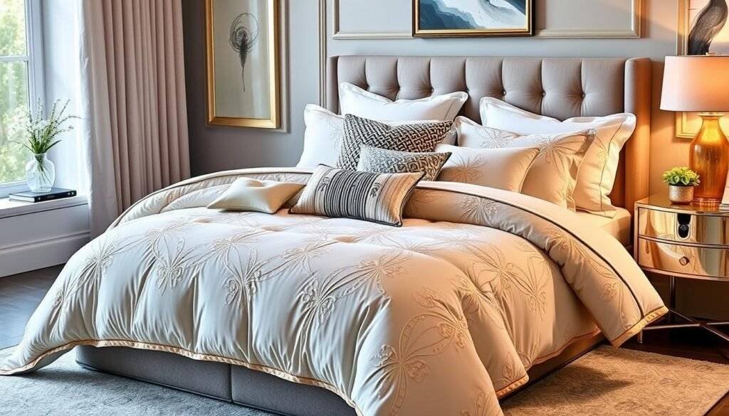 trends in king comforters