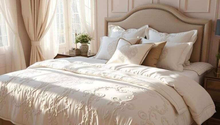 white comforter queen